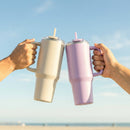 40oz POWDER COATED BIG SWIG TUMBLER: Marina Mist - Buenz Gifts