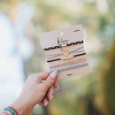 "Inspire" Flower Charm Hair Tie Bracelets: Small