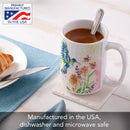 "Fanciful Flight" 15 oz. Decorative Ceramic Mug