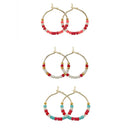 Combo 3, Petite Miyuki Delica Hoops