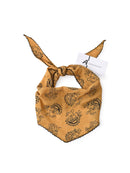 Scarvii - Paisley Print Triangle Scarf with Lace Edge: PINK / 56-90cm - Buenz Gifts