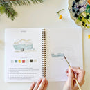 Camping watercolor workbook - Buenz Gifts