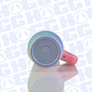 40oz SUBLIMATION CLEAR TRAVELER TUMBLER: WHITE - Buenz Gifts