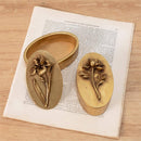 Brass Tone Floral Trinket Boxes (Pk/02 Ast) - Buenz Gifts