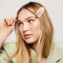 Recycled Plastic XL Creaseless Clips 2pc Set -Terracotta - Buenz Gifts