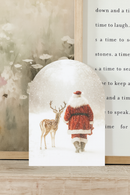 Santa and Reindeer Walking, Arch | Christmas 2025: 7x10" - Buenz Gifts