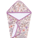 Premium Baby Knit Hooded Towel - Flora
