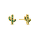 Cactus Velvet Stud Gift Set