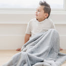 LUSH TODDLER BLANKETS: Charcoal