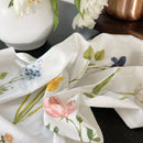 Garden flowers cotton flour sack tea towel - Buenz Gifts