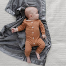 SATIN BORDER RECEIVING BLANKETS: Gray