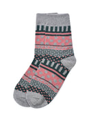 Rufia - 5 Pairs Bohemian Wool-Blend Socks Set: 7020 / ONE SIZE - Buenz Gifts