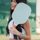 "Rally" Pickleball with Pink and Green Hair Tie Bracelets: Large