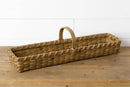 Rectangle Chipwood Basket With Handle (PC) - Buenz Gifts