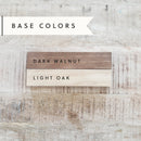 Arch Wood Base *BASE ONLY! Arches Sold Separately*: Light Oak / Small - Buenz Gifts