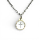 Tap To Pray® Survivor Series Necklace: Onyx + Cross - Buenz Gifts