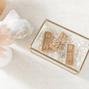 Cross Velvet Stud Gift Set: Silver