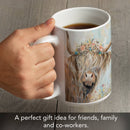 "Highland Beauty" 15 oz. Decorative Ceramic Mug