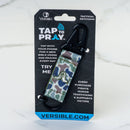 Tap To Pray® Tactical Carabiner Keychain: Black - Buenz Gifts