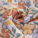 Scarvii - Cute Floral Square Scarf: NAVY / 70*70 - Buenz Gifts