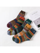 Rufia - Thick Mid-calf Socks for Winter: Green - Buenz Gifts