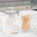 Glass Jar with Lid & 120 Wooden White Matches