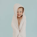 Premium Baby Knit Hooded Towel - Coastal