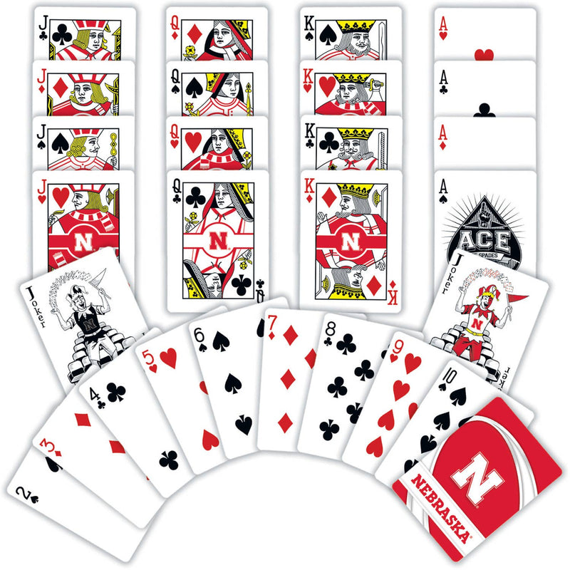 Nebraska Cornhuskers Playing Cards