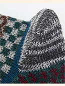 Rufia - Thick Mid-calf Socks for Winter: Green - Buenz Gifts
