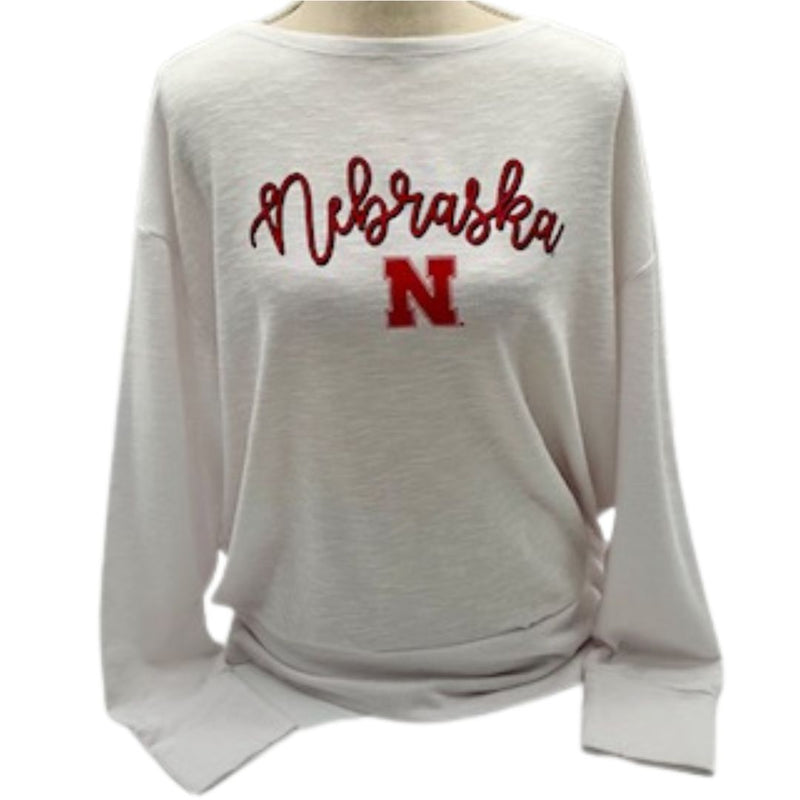 White Husker Women’s Tunic Top