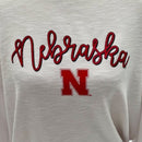 White Husker Women’s Tunic Top