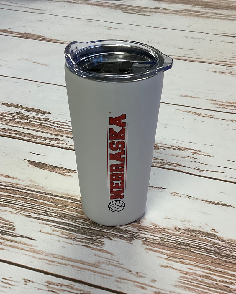 Husker Volleyball Soft Touch Tumbler - Buenz Gifts